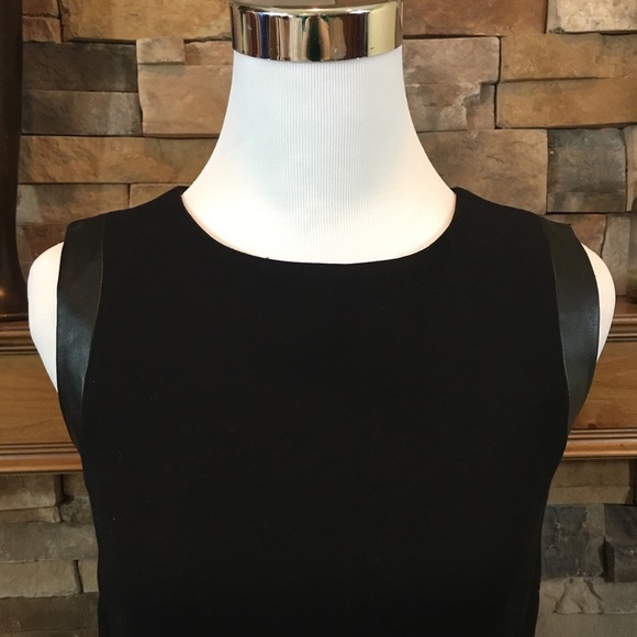 Tahari ASL black mod diamond print dress 2 $158 - Picture 4 of 8